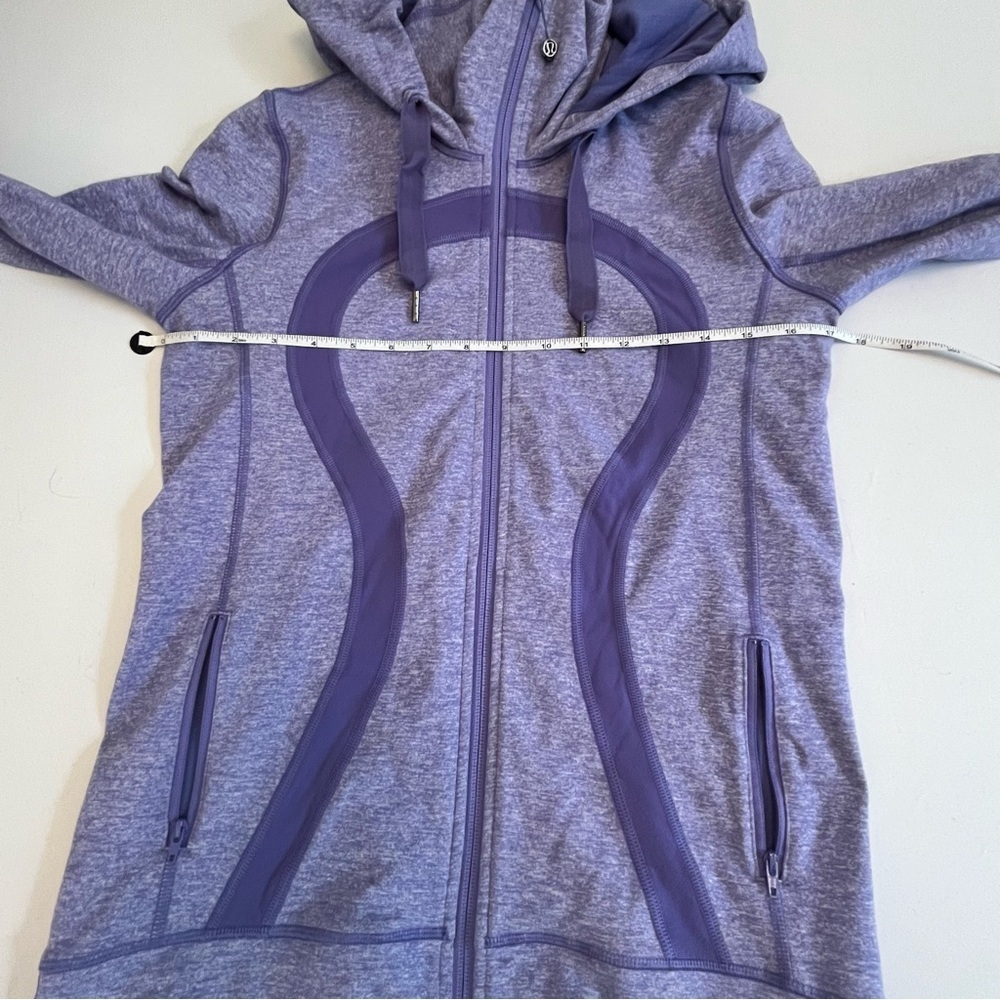 lululemon athletica Women's Stride Two-Tone Purple Utility Jacket Size 6 - Picture 9 of 9